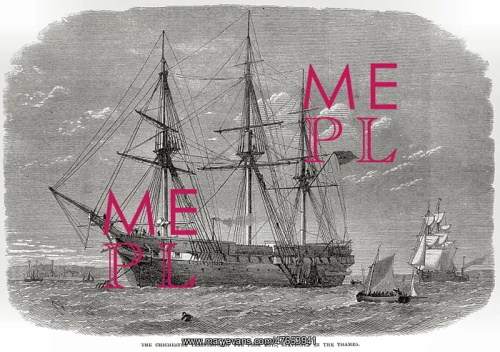 : Training Ship Chichester, River Thames, Greenhithe : Training Ship Chichester, River Thames, Greenhithe