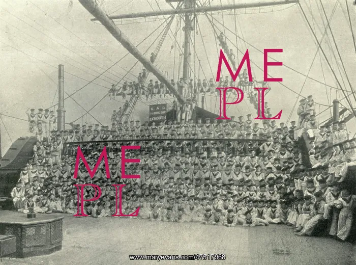 : Training Ship Exmouth, full crew : Training Ship Exmouth, full crew