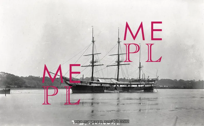 : Training Ship Mercury, River Hamble, Hampshire : Training Ship Mercury, River Hamble, Hampshire