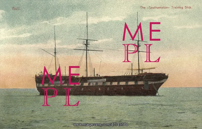 : Training Ship Southampton, Hull, Yorkshire : Training Ship Southampton, Hull, Yorkshire