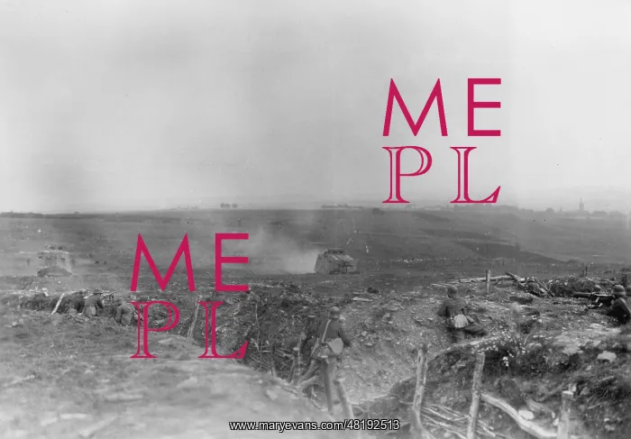: Training with tanks, 1917 : Training with tanks, 1917