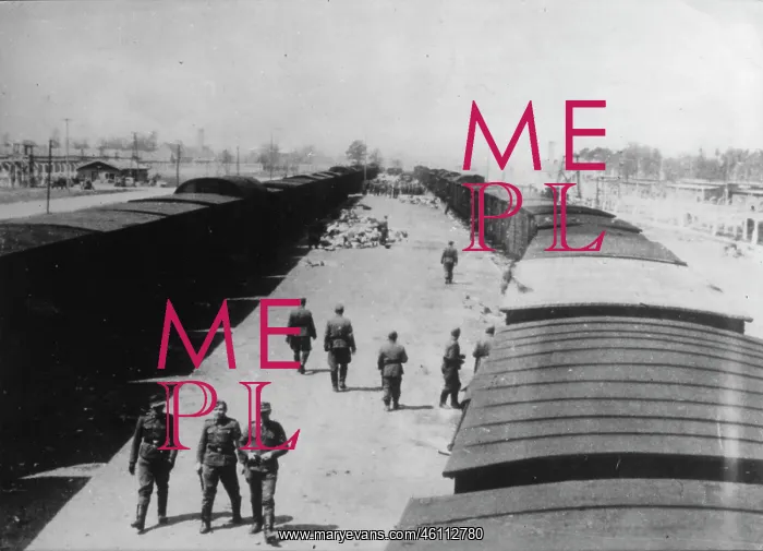 : Trainstation of the concentration camp : Trainstation of the concentration camp