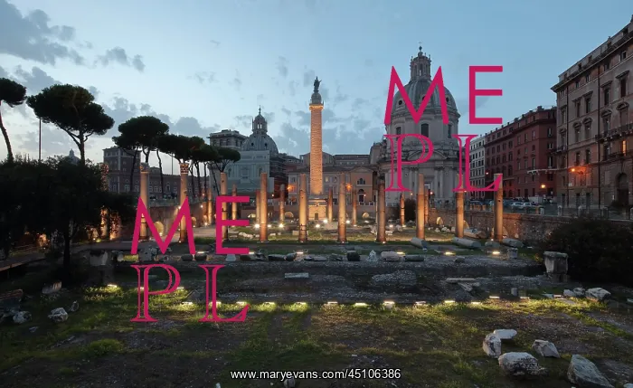: Trajan's Forum, Rome, Italy : Trajan's Forum, Rome, Italy