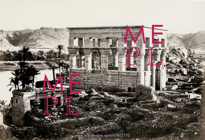 : Trajan's kiosk on the Isle of Philae, Egypt : Trajan's kiosk on the Isle of Philae, Egypt