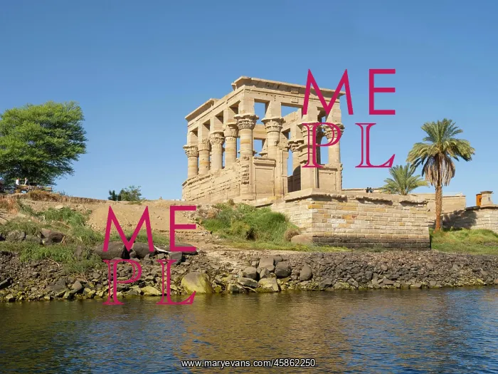 : Trajan's Kiosk, Philae Temple Complex, Agilkia Island, Egypt : Trajan's Kiosk, Philae Temple Complex, Agilkia Island, Egypt