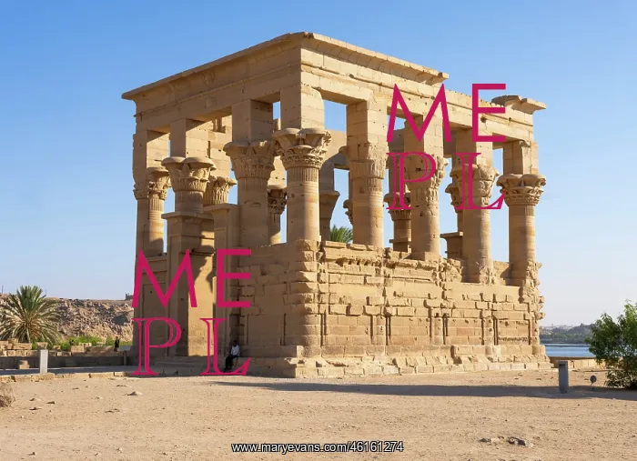 : Trajan's Kiosk, Philae Temple Complex, Agilkia Island, Egypt : Trajan's Kiosk, Philae Temple Complex, Agilkia Island, Egypt