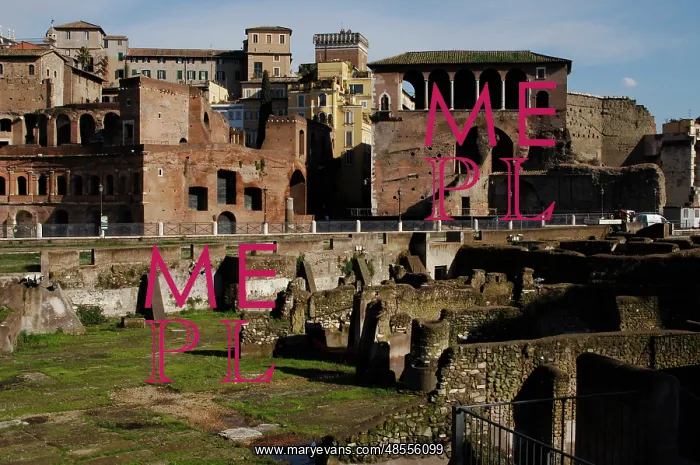 : Trajan's Market. Rome. Italy : Trajan's Market. Rome. Italy