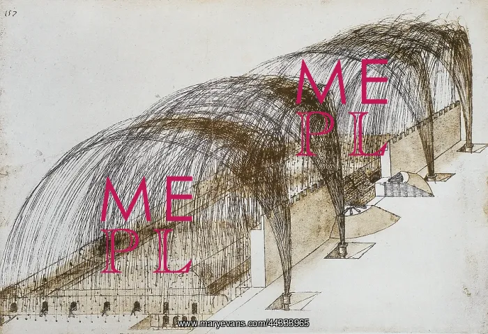 : Trajectories of grapeshot, by Leonardo da Vinci : Trajectories of grapeshot, by Leonardo da Vinci