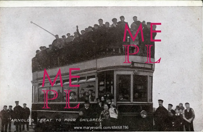 : Tram Car, Arnold, Nottinghamshire : Tram Car, Arnold, Nottinghamshire