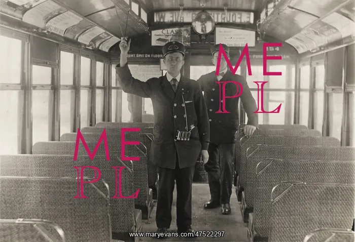  : Tram conductors, New York