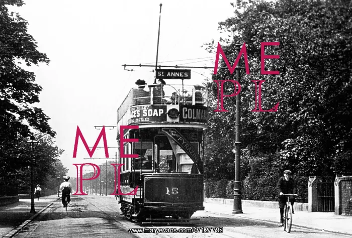  : Tram, Lytham St Annes early 1900's