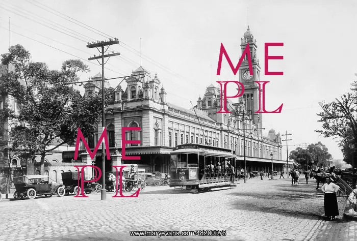 : Tram in Sao Paulo, 1929 : Tram in Sao Paulo, 1929