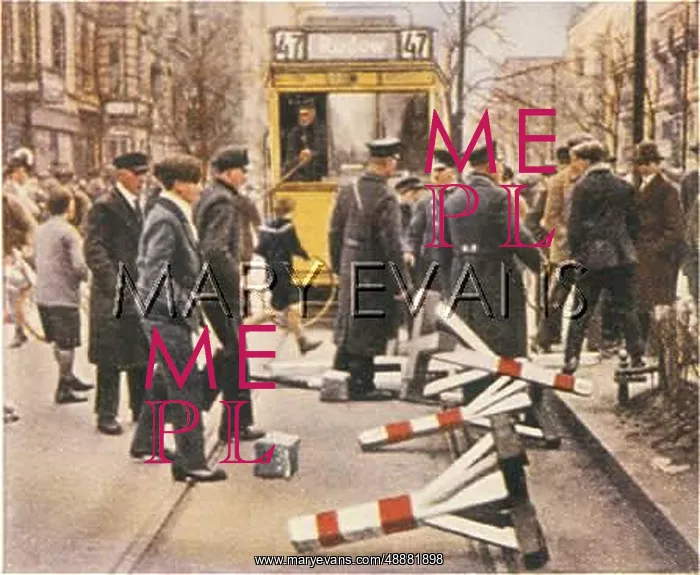 : TRAM STRIKE / RIOTS : TRAM STRIKE / RIOTS