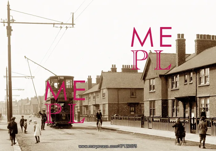  : Tram Terminus, Bentley early 1900's