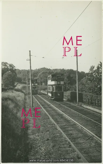  : Trams, Netheroyd Hill, Huddersfield, Yorkshire, England