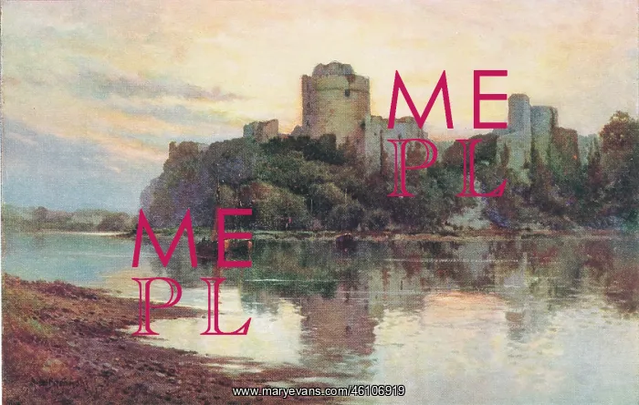 : Tranquil evening at Pembroke Castle : Tranquil evening at Pembroke Castle