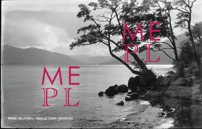 : Tranquil View of Middle Lake : Tranquil View of Middle Lake
