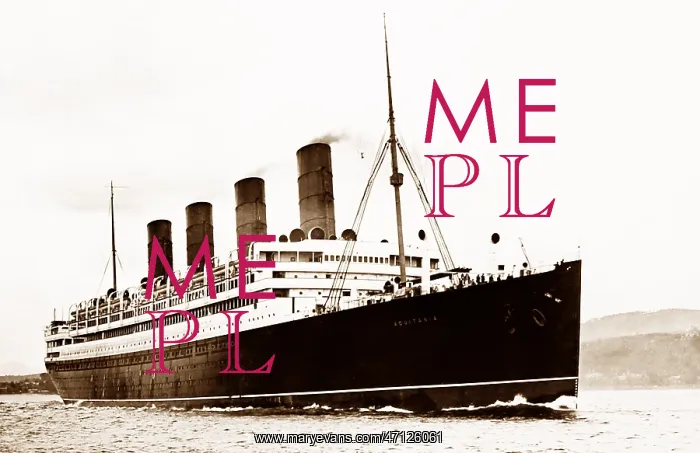  : Transatlantic Cunard liner RMS Aquitania