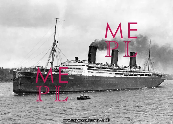 : The transatlantic liner Imperator, 1914 : The transatlantic liner Imperator, 1914