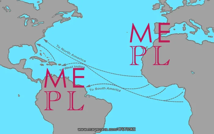 : Transatlantic Slave Trade Routes, 16th-19th Centuries : Transatlantic Slave Trade Routes, 16th-19th Centuries