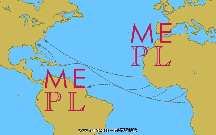 : Transatlantic Slave Trade Routes, 16th-19th Centuries : Transatlantic Slave Trade Routes, 16th-19th Centuries