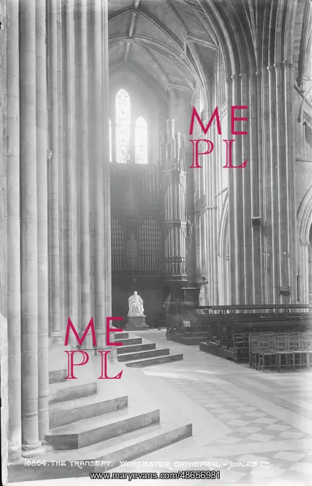 : The Transept of Worcester Cathedral : The Transept of Worcester Cathedral