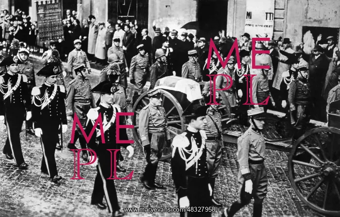 : Transfer of the remains of Goffredo Mameli to the Ossuary : Transfer of the remains of Goffredo Mameli to the Ossuary