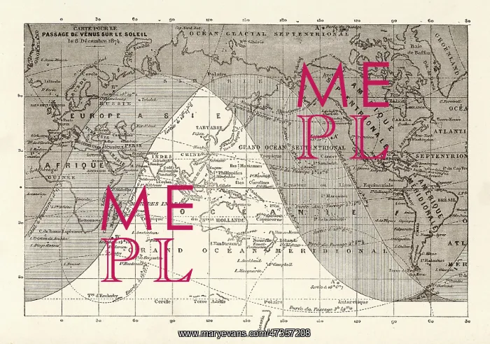 : TRANSIT OF VENUS 1874 : TRANSIT OF VENUS 1874