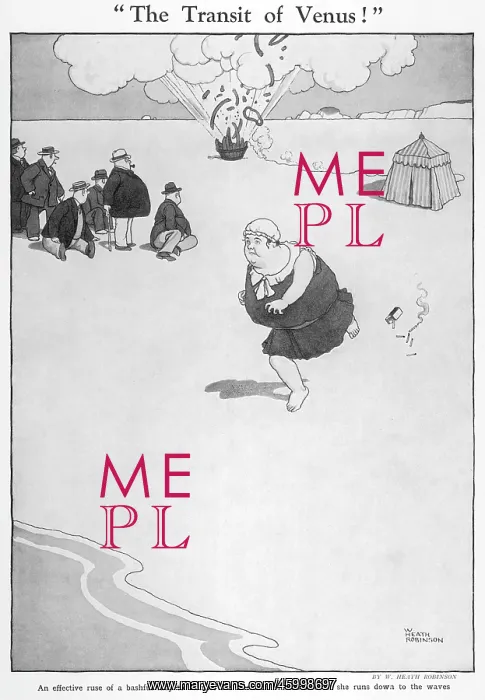 : The Transit of Venus by William Heath Robinson : The Transit of Venus by William Heath Robinson