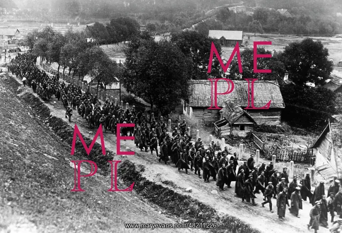 : Transport of Russian prisoners of war, 1915 : Transport of Russian prisoners of war, 1915