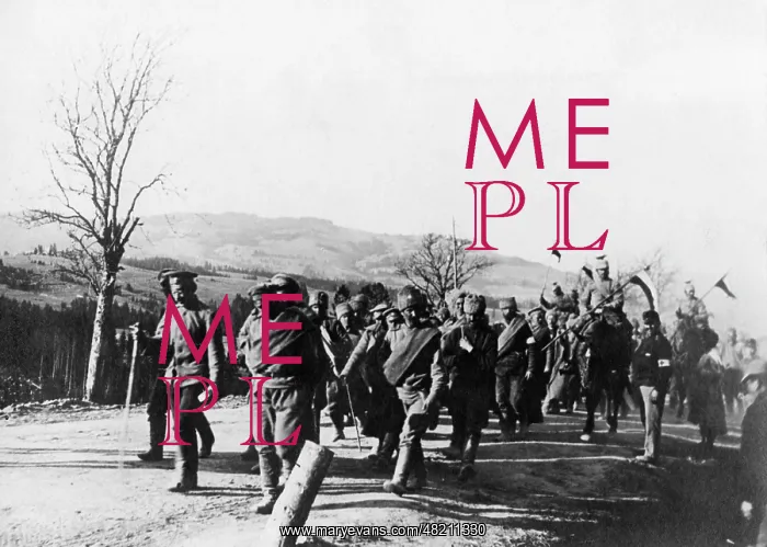 : Transport of Russian prisoners of war, 1916 : Transport of Russian prisoners of war, 1916