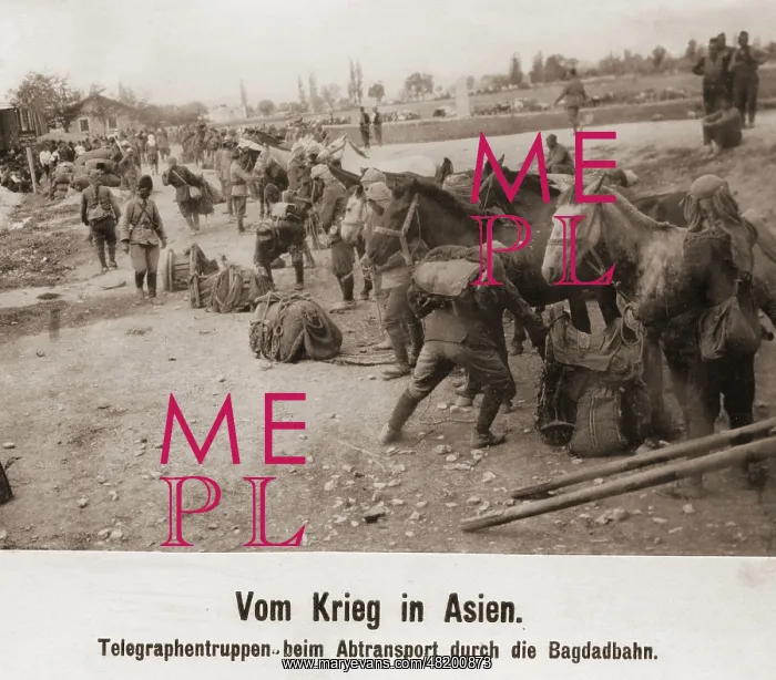 : Transportation of a troop, 1917 : Transportation of a troop, 1917