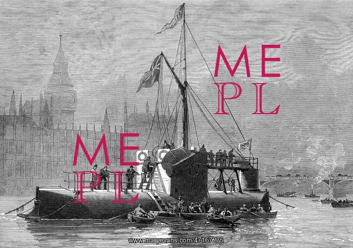 : Transporting the obelisk: Cleopatra's needle arrives, London : Transporting the obelisk: Cleopatra's needle arrives, London