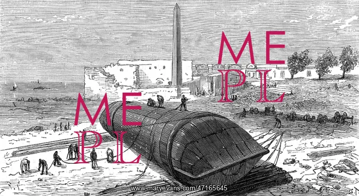 : Transporting the obelisk: embarkation of Cleopatra's needle : Transporting the obelisk: embarkation of Cleopatra's needle