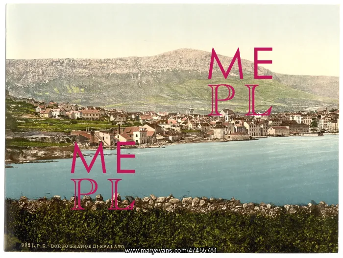 : Trau, general view, Dalmatia, Austro-Hungary : Trau, general view, Dalmatia, Austro-Hungary