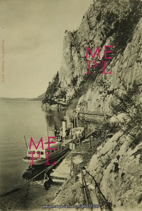 : Traunsee. View from the Lainaustiege. About : Traunsee. View from the Lainaustiege. About