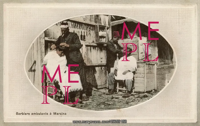 : Travelling Barbers at Work - Mersin : Travelling Barbers at Work - Mersin