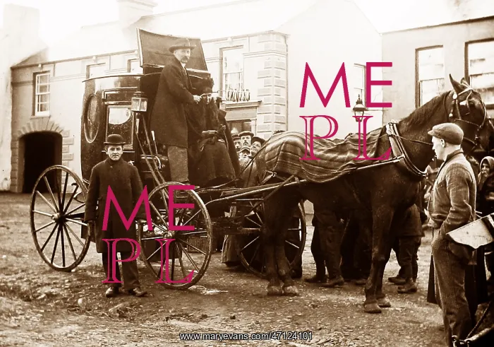  : Travelling dentist, May Fair, Ballyclare, Ireland in 1883