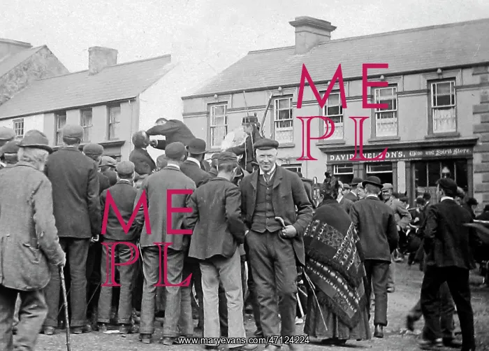  : Travelling dentist, May Fair, Ballyclare, Ireland in 1883