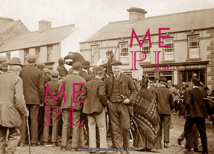  : Travelling dentist, May Fair, Ballyclare, Ireland in 1883