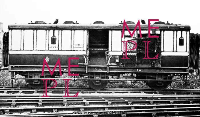 : A travelling Post Office railway carriage, Victorian period : A travelling Post Office railway carriage, Victorian period