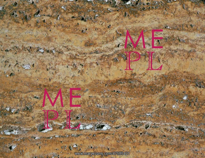 : Travertine : Travertine