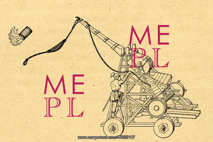  : Trebuchet. A Trebuchet siege engine from the 16th century