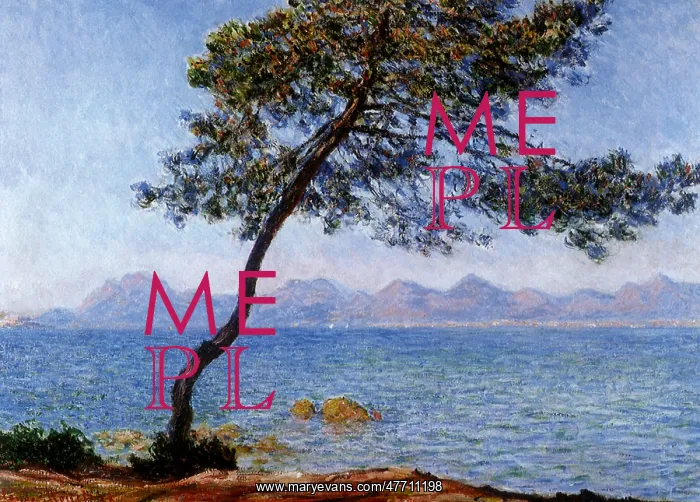 : Tree in Cap d'Antibes, by Monet : Tree in Cap d'Antibes, by Monet