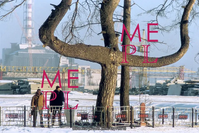 : Tree contaminated by radiation, 1988 : Tree contaminated by radiation, 1988