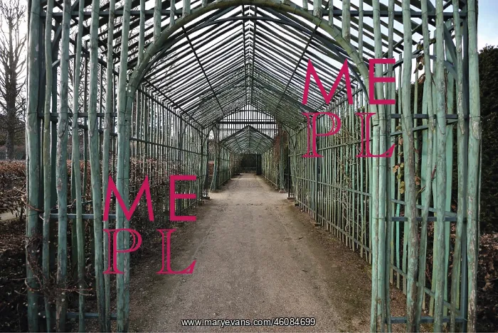 : Trellises at Petit Trianon in Versailles : Trellises at Petit Trianon in Versailles