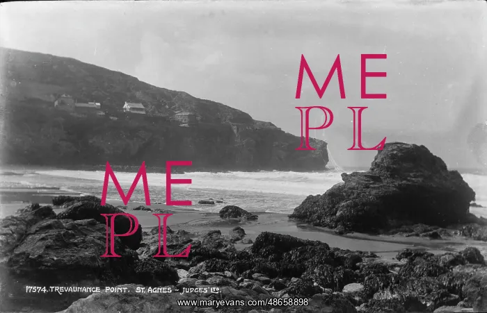 : Trevaunance Point, St. Agnes : Trevaunance Point, St. Agnes