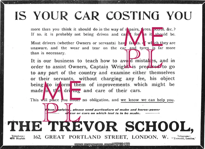 : The Trevor School. Captain Wright Instructor : The Trevor School. Captain Wright Instructor