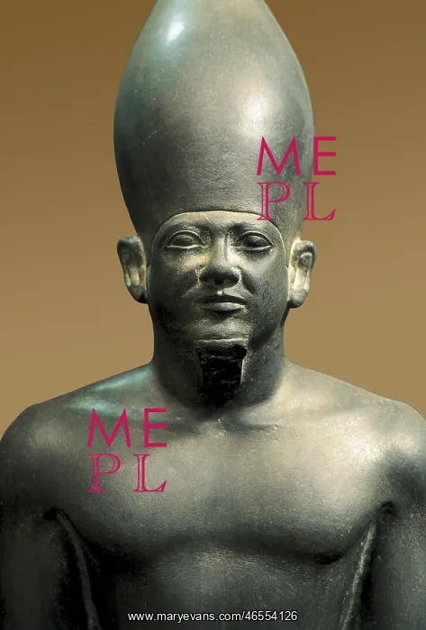 : Triad of Menkaure (Mycerinus) with the goddess : Triad of Menkaure (Mycerinus) with the goddess