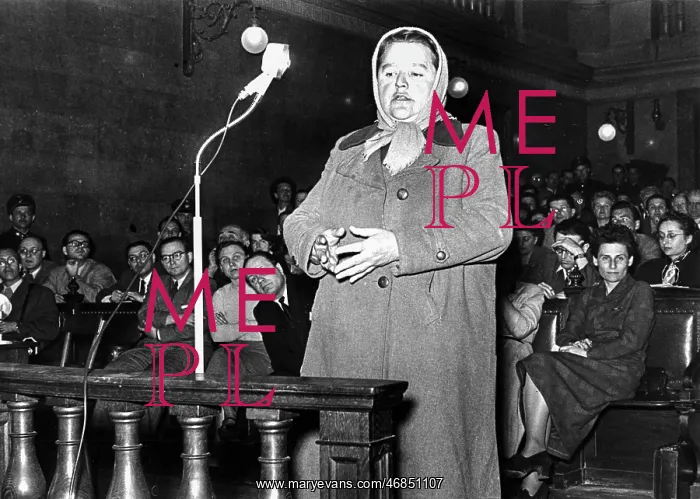 : Trial against Adrienne Eckhardt 1953 : Trial against Adrienne Eckhardt 1953